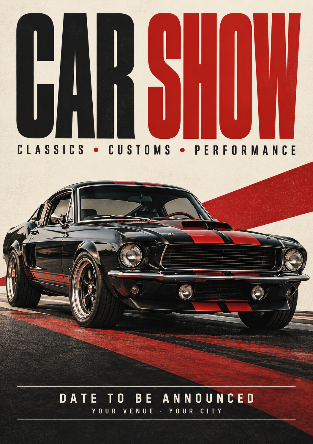 Mustang Gathering poster
